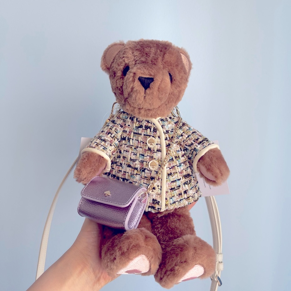 Kate spade Oh What Fun 3D Teddy Bear Crossbody